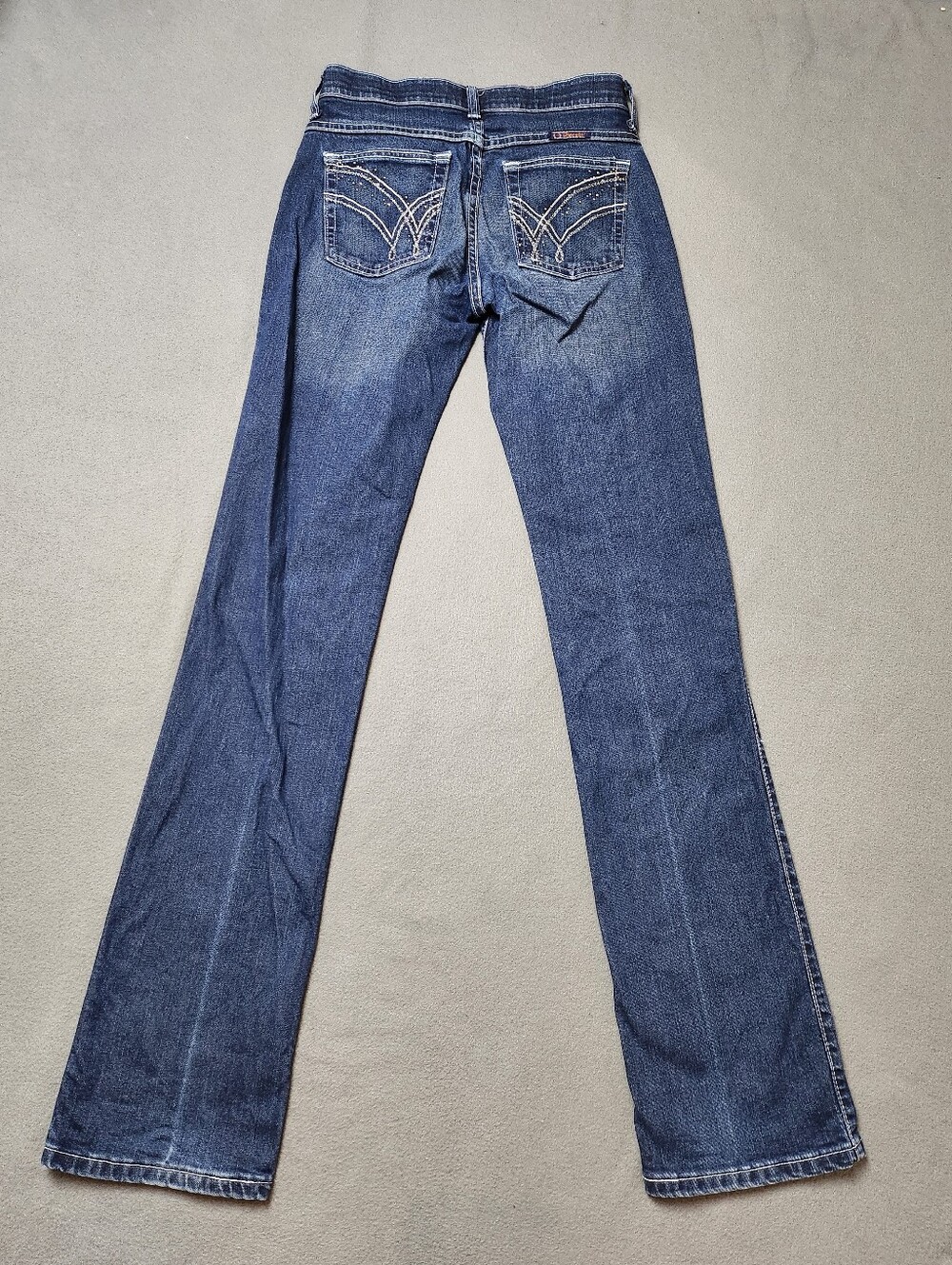 Wrangler Ultimate Riding Q-Baby Mid Rise Jeans Bootcut - Picture 2 of 14